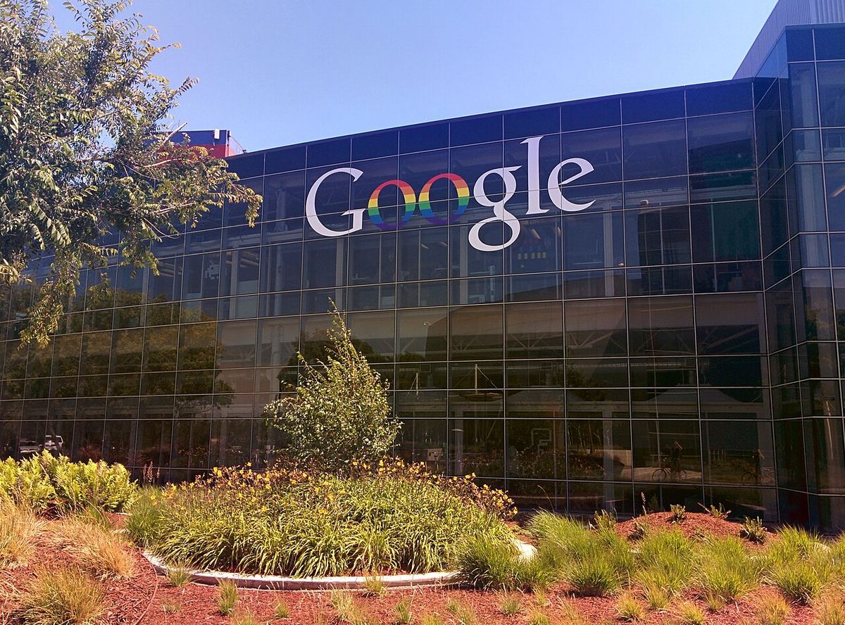 The Googleplex, Google’s Mountain View headquarters (2015).
