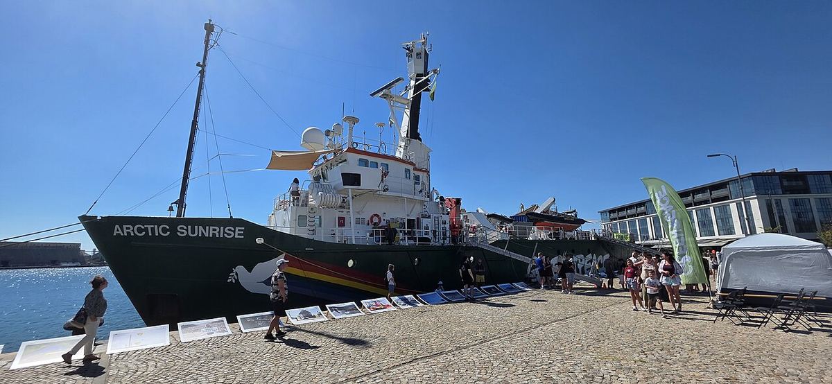 A ship docked at the Black Sea port of Burgas, Bulgaria, in September 2026.