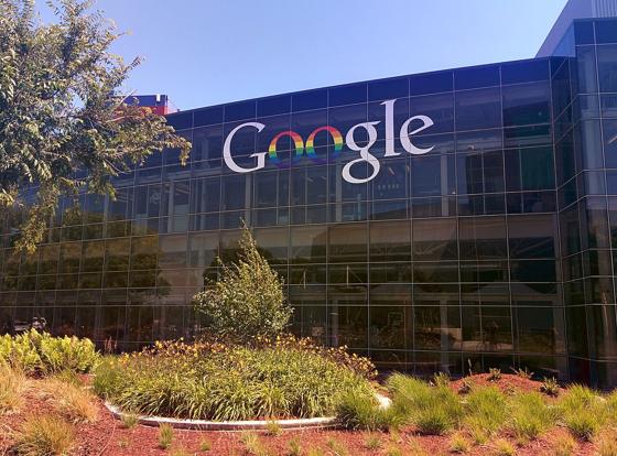 El Googleplex, sede de Google en Mountain View (2015).