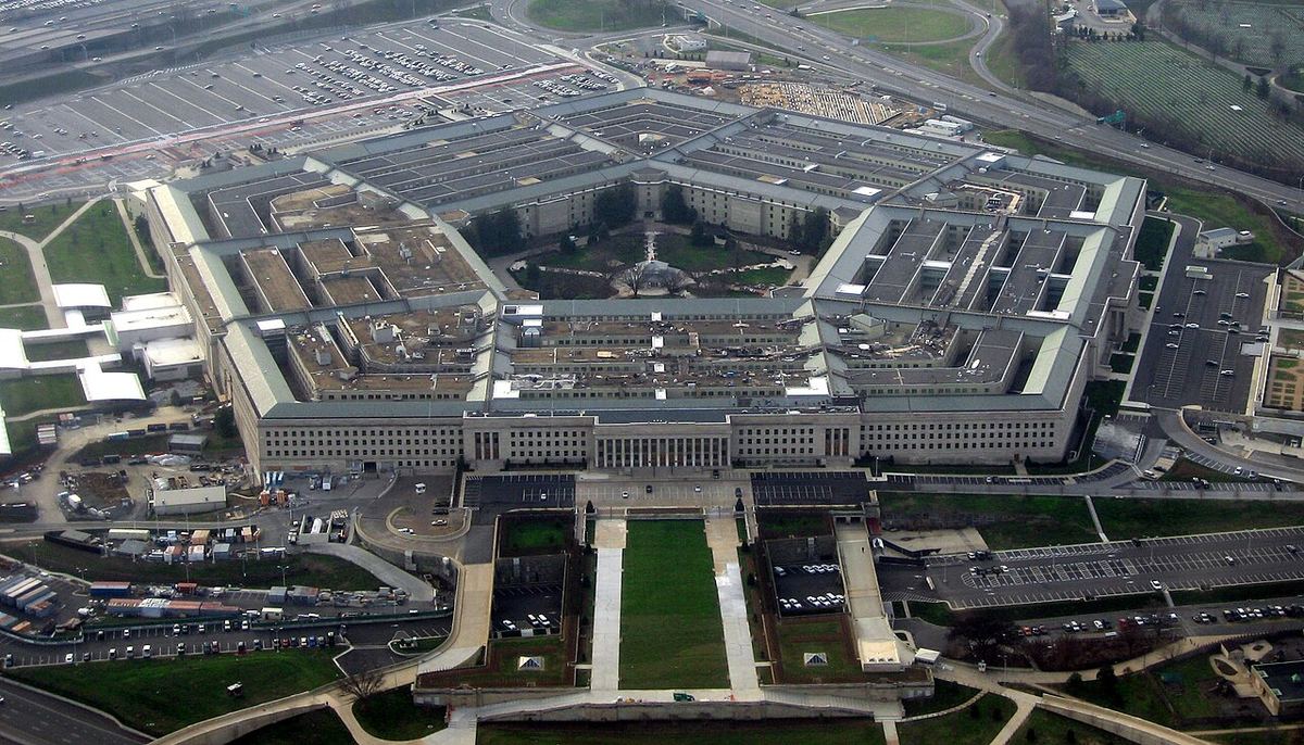 The Pentagon, headquarters of the US Department of Defense.